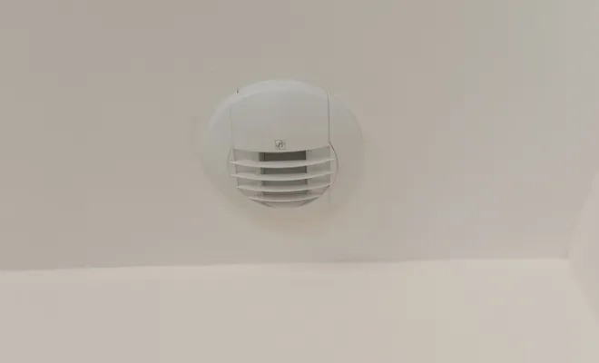 Pose de VMC dans une arrière cuisine dans une villa, Amiens, FLO ELEC